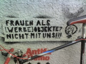 Frauen als Werbeobjekte - nicht mit uns